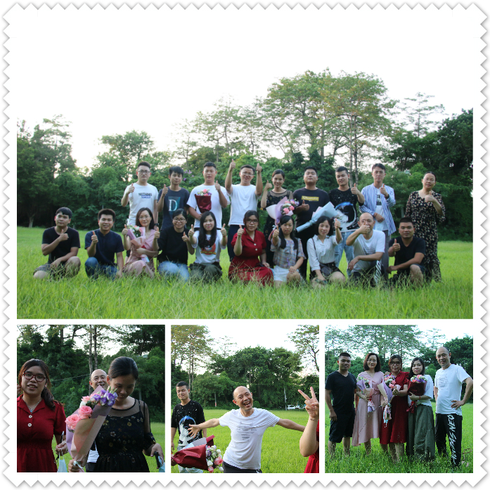 風采展示，團建，草地